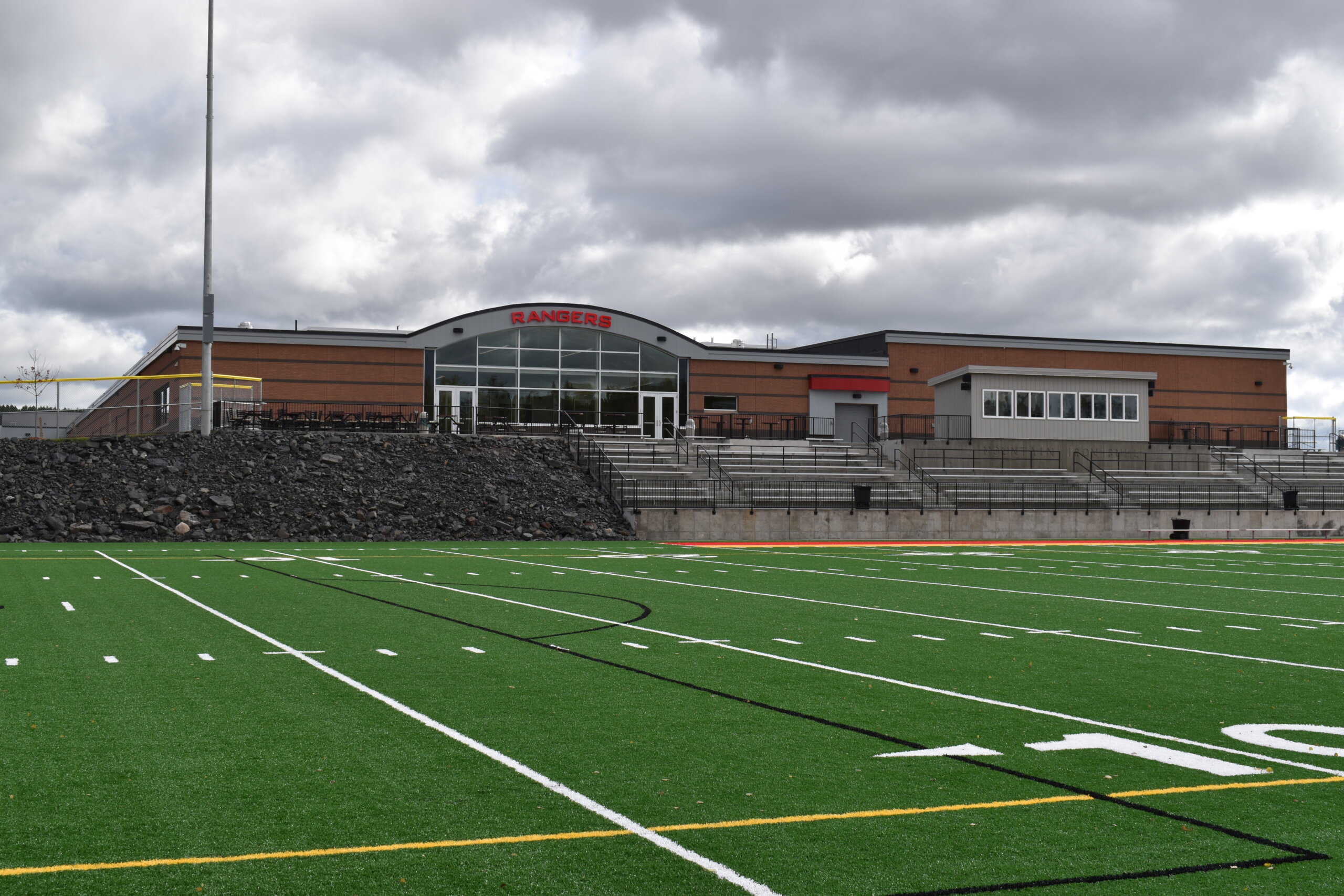 Mountain Iron Buhl School Football Pitch