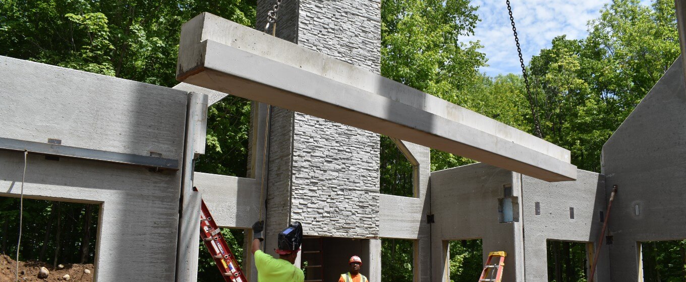 Aitkin Single Family precast lake home