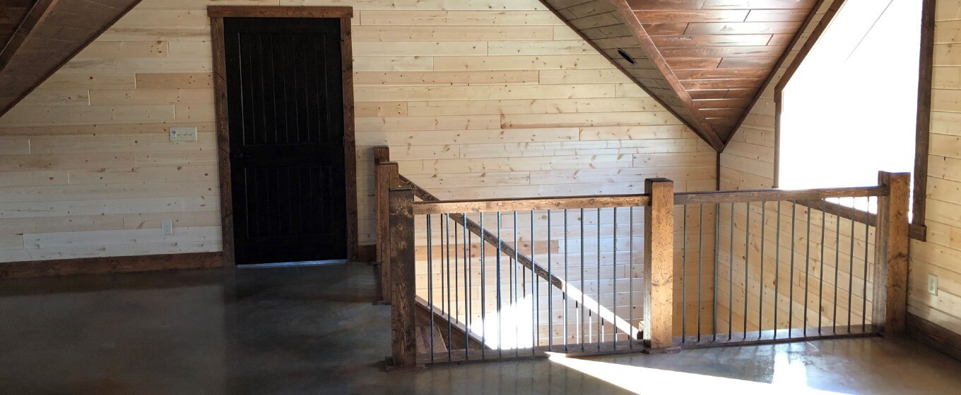 Unfinished Family Room