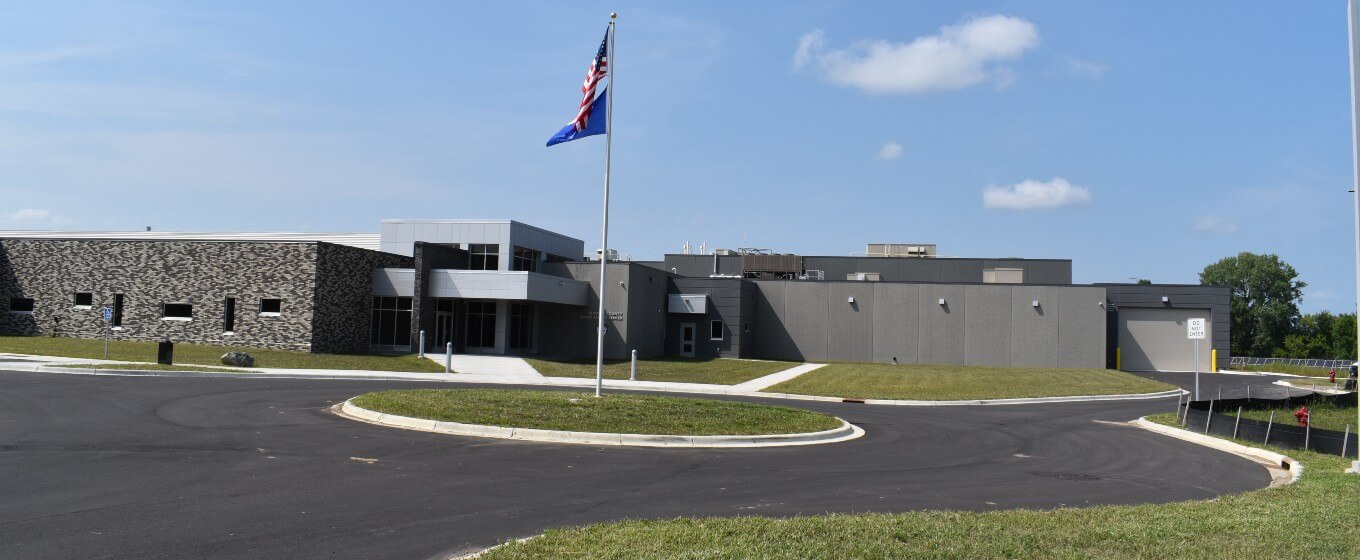 Chisago County Jail front view