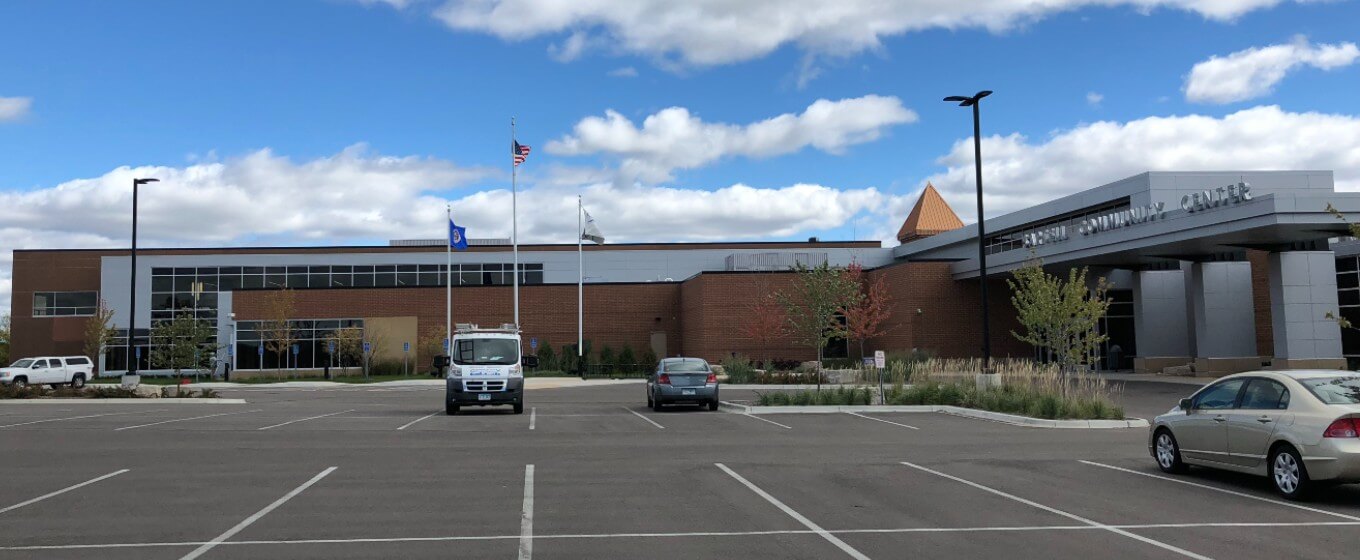 Sartell Community Center front view