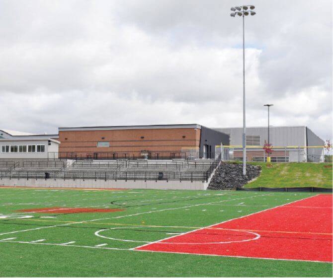 Mountain Iron-Buhl football field